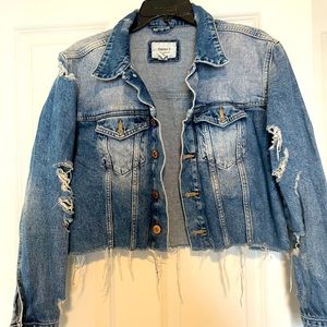 Destroyed Jean/denim jacket